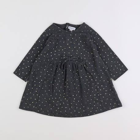 Robe - 18 mois Gris 1 - vertbaudet enfant 