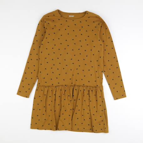Robe - 12 ans Marron 1 - vertbaudet enfant 