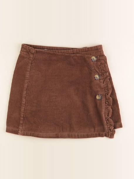 Jupe - 10 ans Marron 1 - vertbaudet enfant 