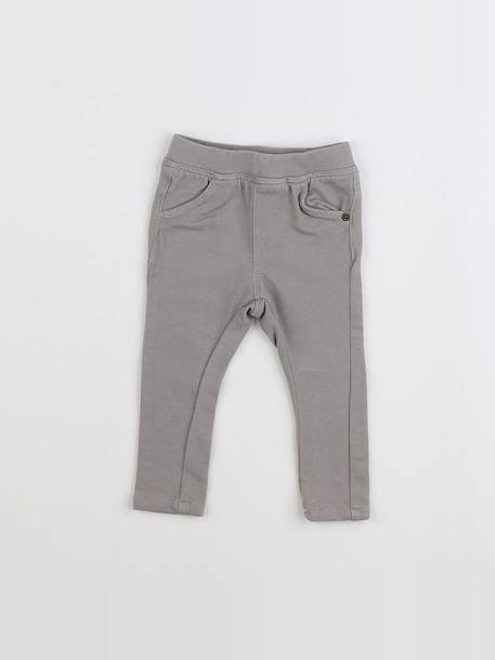 Jegging - 9 mois Gris 1 - vertbaudet enfant 