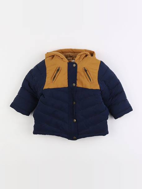 Doudoune - 12 mois Bleu 1 - vertbaudet enfant 