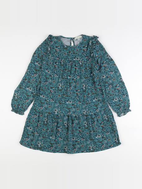 Robe - 8 ans Vert 1 - vertbaudet enfant 
