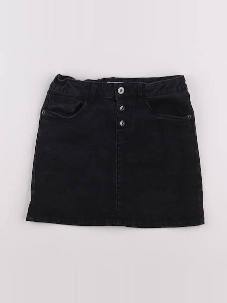 Jupe - 9 ans Noir 1 - vertbaudet enfant 