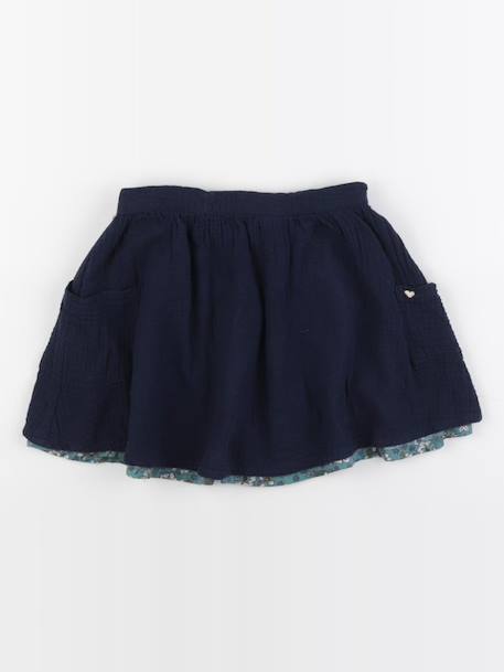 Jupe réversible - 6 ans Bleu, vert 1 - vertbaudet enfant 