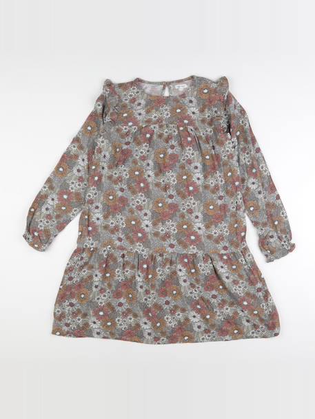 Robe - 12 ans Marron 1 - vertbaudet enfant 