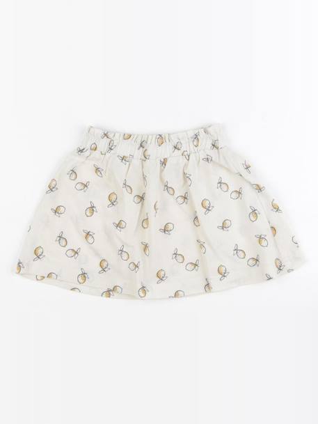 Jupe - 18 mois Beige, jaune 1 - vertbaudet enfant 
