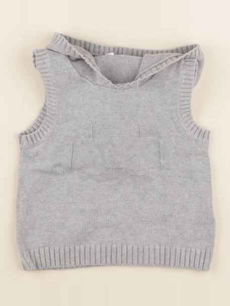 Pull - 18 mois Gris 1 - vertbaudet enfant 