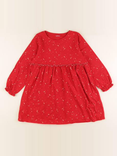 Robe - 8 ans Rouge 1 - vertbaudet enfant 