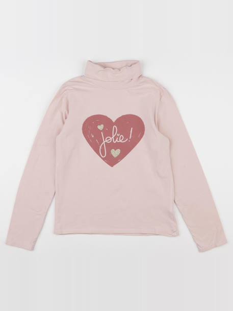 Sous-pull - 10 ans Rose 1 - vertbaudet enfant 