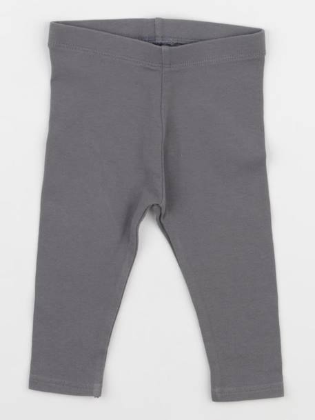 Legging - 6 mois Gris 1 - vertbaudet enfant 