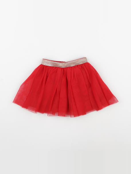 Jupe - 18 mois Rouge, or 1 - vertbaudet enfant 