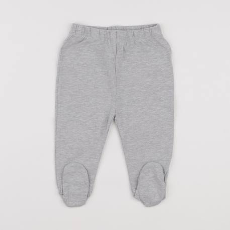 Legging - 12 mois Gris 1 - vertbaudet enfant 