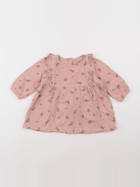 Robe - 9 mois Rose 1 - vertbaudet enfant 