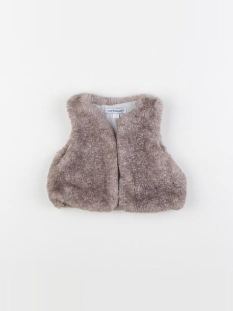Gilet - 3 mois Gris 1 - vertbaudet enfant 