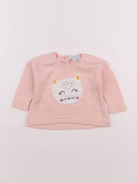 Pull - 6 mois Rose 1 - vertbaudet enfant 