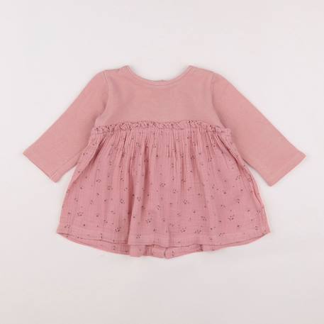 Robe - 9 mois Rose 1 - vertbaudet enfant 