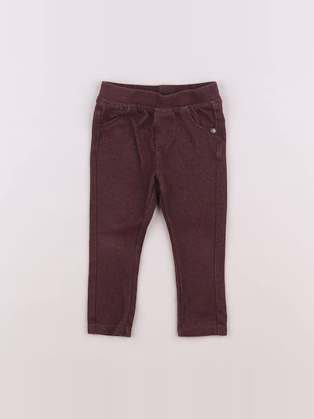 Jegging - 9 mois Rouge 1 - vertbaudet enfant 