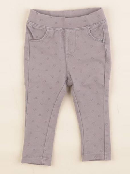 Jegging - 3 mois Gris 1 - vertbaudet enfant 