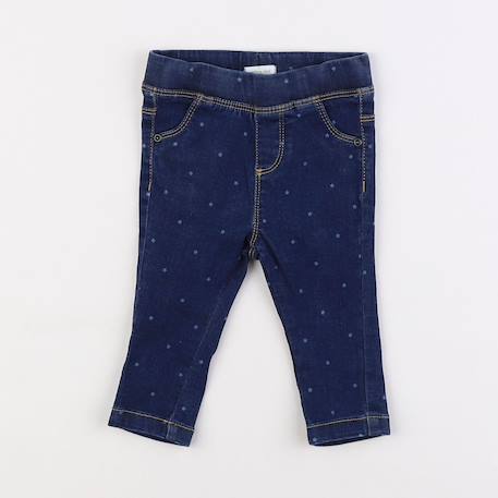 Jegging - 6 mois Bleu 1 - vertbaudet enfant 