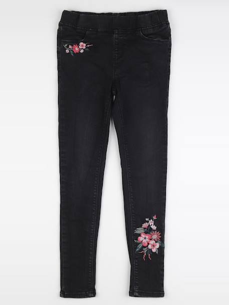 Jegging - 10 ans Noir 1 - vertbaudet enfant 