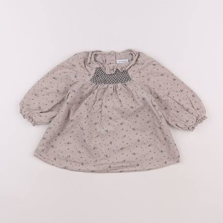 Robe - 12 mois Beige 1 - vertbaudet enfant 