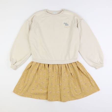 Robe - 12 ans Beige, jaune 1 - vertbaudet enfant 