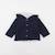 Veste réversible - 6 mois Blanc, bleu 1 - vertbaudet enfant 