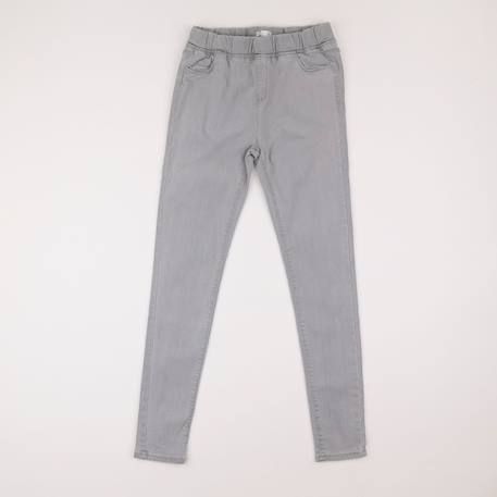 Jegging - 12 ans Gris 1 - vertbaudet enfant 