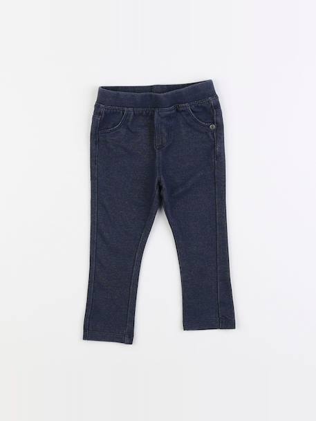 Jegging - 9 mois Bleu 1 - vertbaudet enfant 
