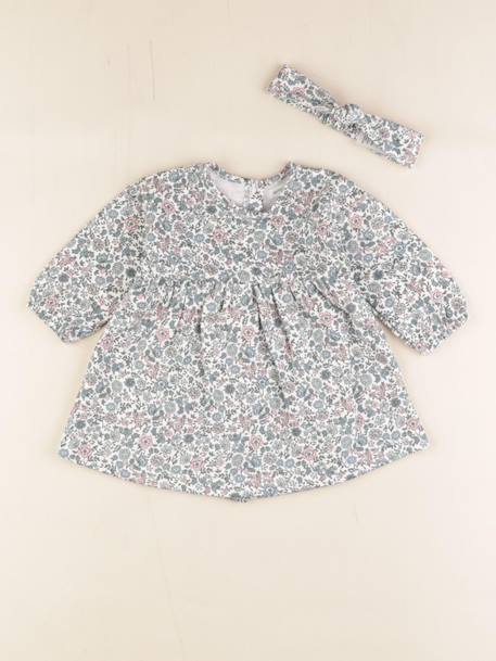 Robe - 6 mois Multicolore 1 - vertbaudet enfant 