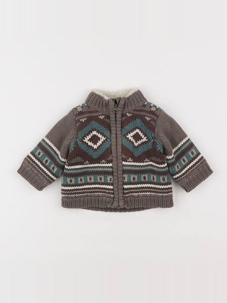 Pull - 3 mois Multicolore 1 - vertbaudet enfant 