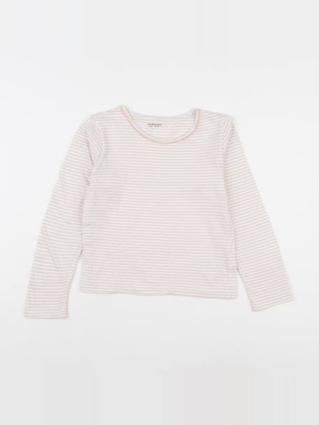 Maillot de corps - 8 ans Blanc, rose 1 - vertbaudet enfant 