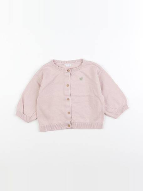 Gilet - 12 mois Rose 1 - vertbaudet enfant 