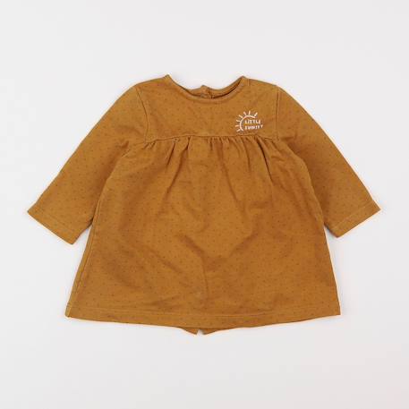 Robe - 6 mois Marron 1 - vertbaudet enfant 