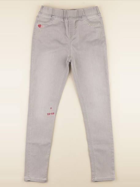 Jegging - 12 ans Gris, or 1 - vertbaudet enfant 