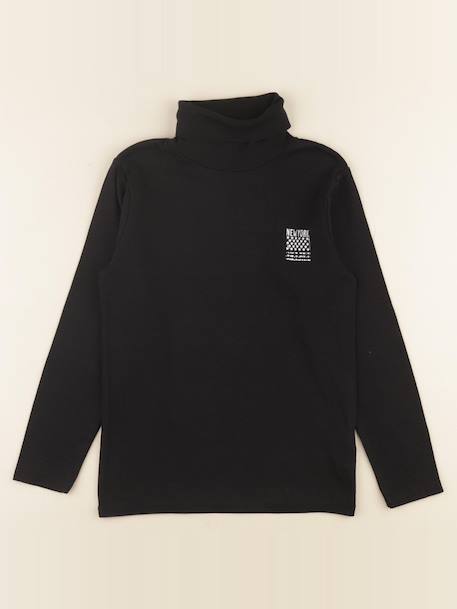Sous-pull - 10 ans Noir 1 - vertbaudet enfant 