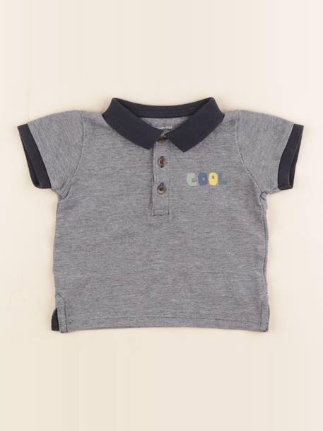 Polo - 9 mois Bleu 1 - vertbaudet enfant 