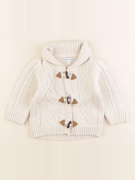Gilet - 12 mois Beige 1 - vertbaudet enfant 