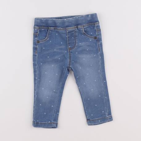 Jegging - 6 mois Bleu 1 - vertbaudet enfant 