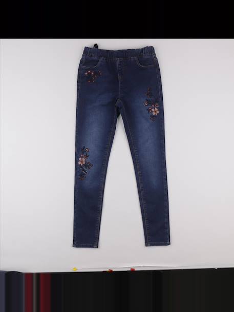 Jegging - 14 ans Bleu 1 - vertbaudet enfant 