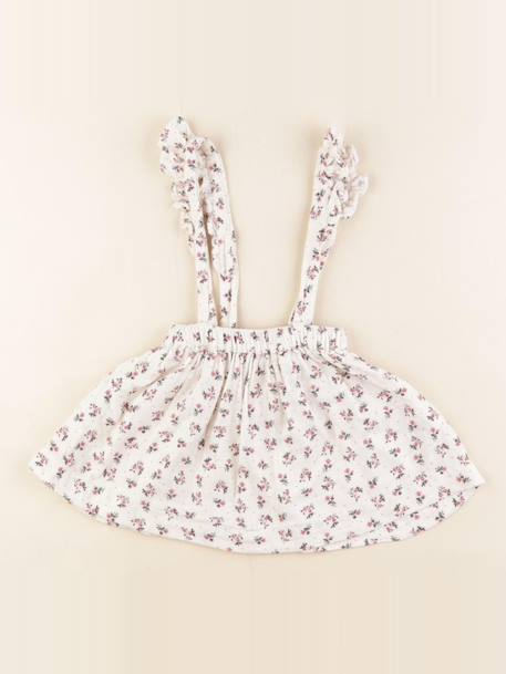 Jupe - 18 mois Blanc, rose 1 - vertbaudet enfant 