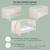 Ensemble de lit bébé 'savanna friends' avec équipement complet Blanc / Vert+Gris / Beige 12 - vertbaudet enfant 