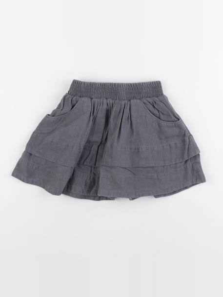 Jupe - 5 ans Gris 1 - vertbaudet enfant 