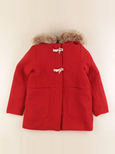 Manteau - 10 ans Rouge 1 - vertbaudet enfant 