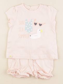 Seconde main-Fille-Pyjama, surpyjama, dors-bien-Pyjama coton - 6 mois