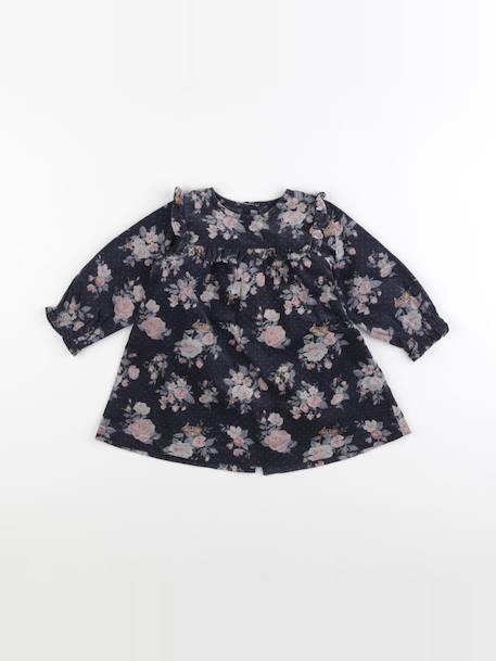 Robe - 6 mois Bleu 1 - vertbaudet enfant 