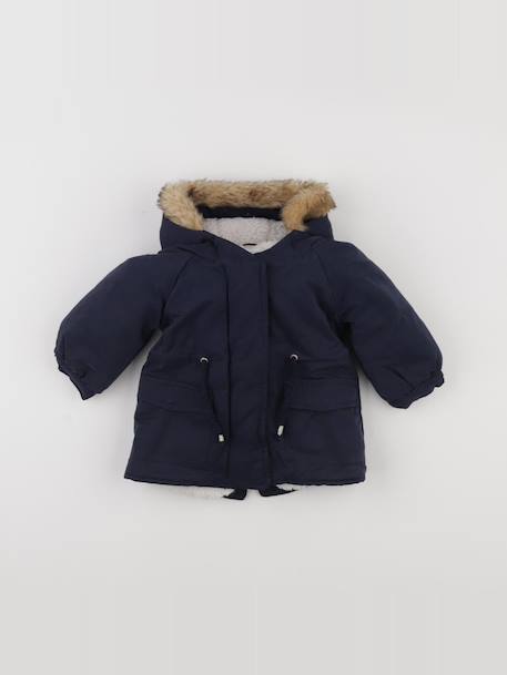 Manteau - 9 mois Bleu 1 - vertbaudet enfant 