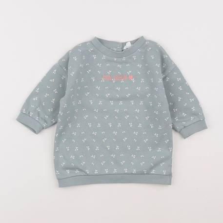 Robe - 12 mois Vert 1 - vertbaudet enfant 