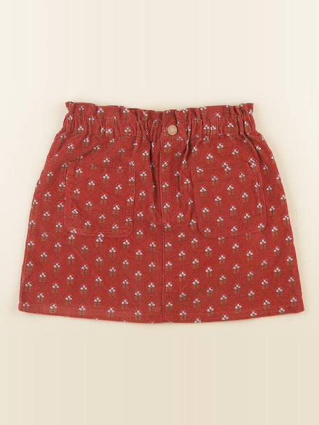 Jupe - 9 ans Rouge 1 - vertbaudet enfant 
