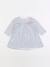 Robe - 12 mois Blanc, bleu 1 - vertbaudet enfant 